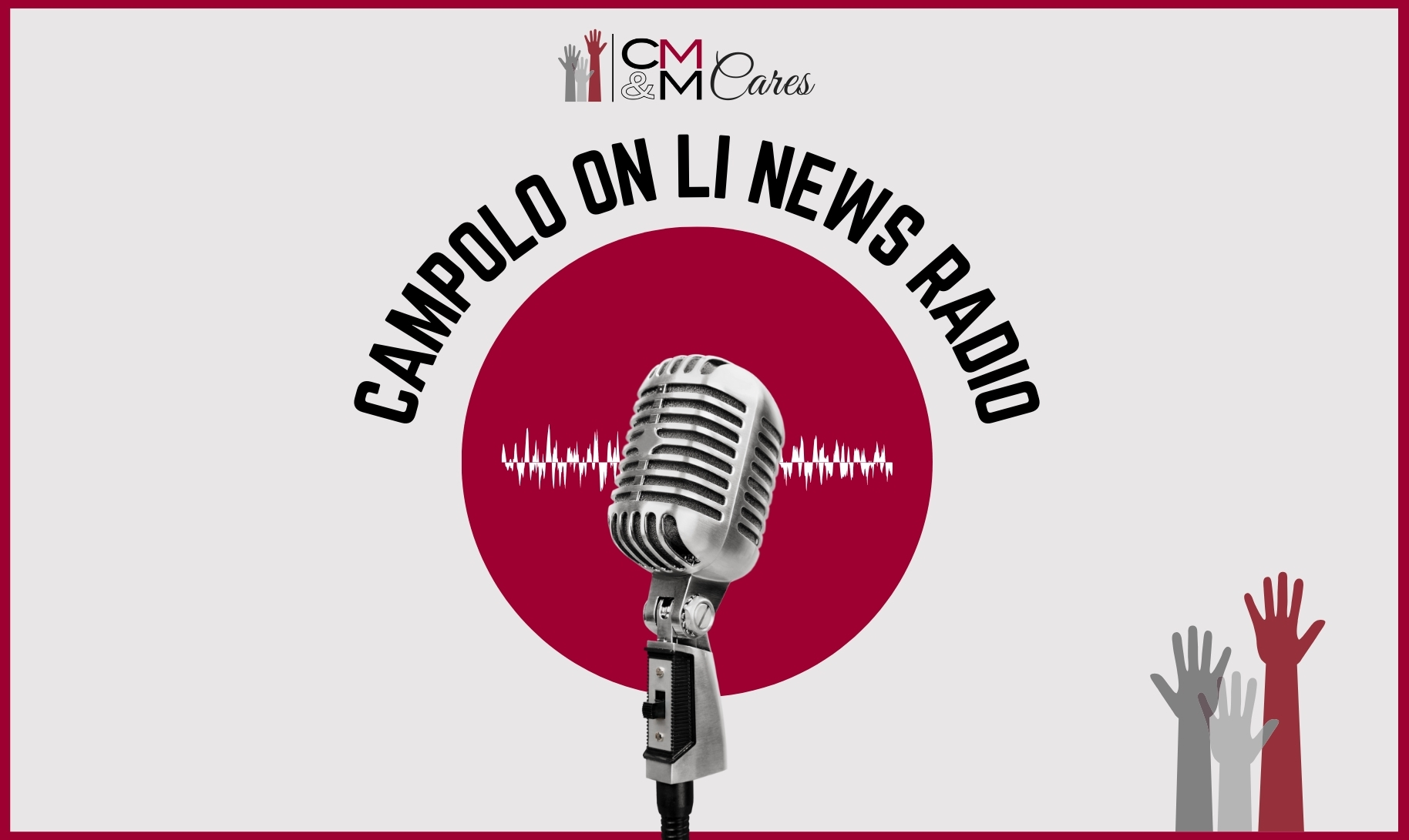 Campolo discusses CMM Cares on LI News Radio